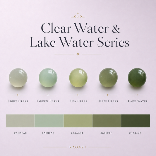 Dark green and light green jade comparison showing jade color, translucency, and value differences for a jade buying guide.