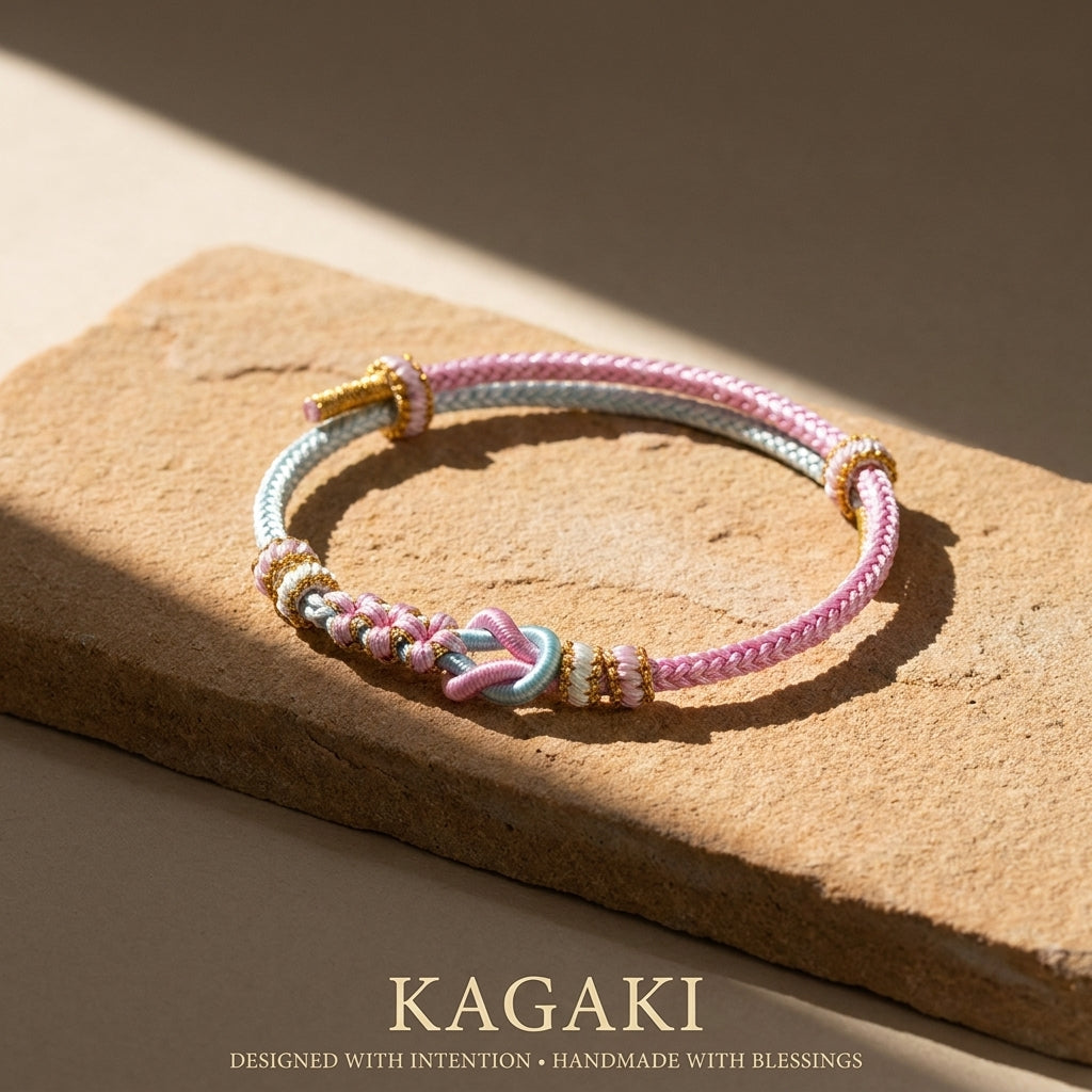 Pair – 双 | Tibetan Double Knot Cord Bracelet