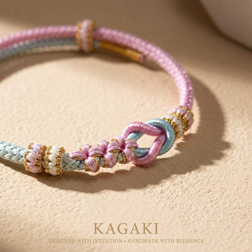 Pair – 双 | Tibetan Double Knot Cord Bracelet