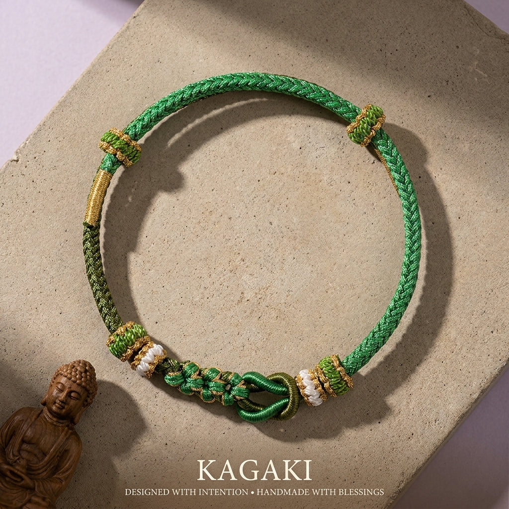 Pair – 双 | Tibetan Double Knot Cord Bracelet