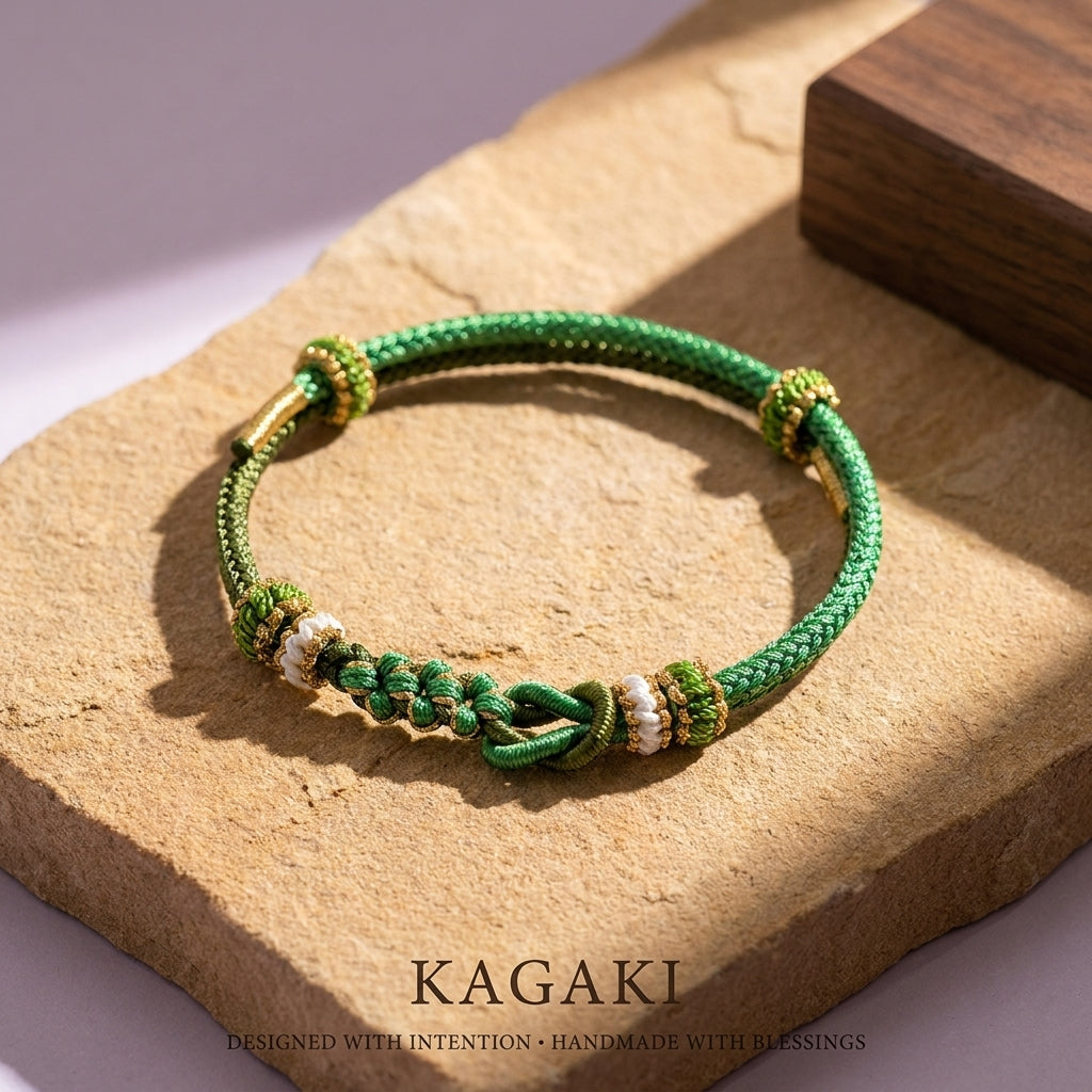 Pair – 双 | Tibetan Double Knot Cord Bracelet