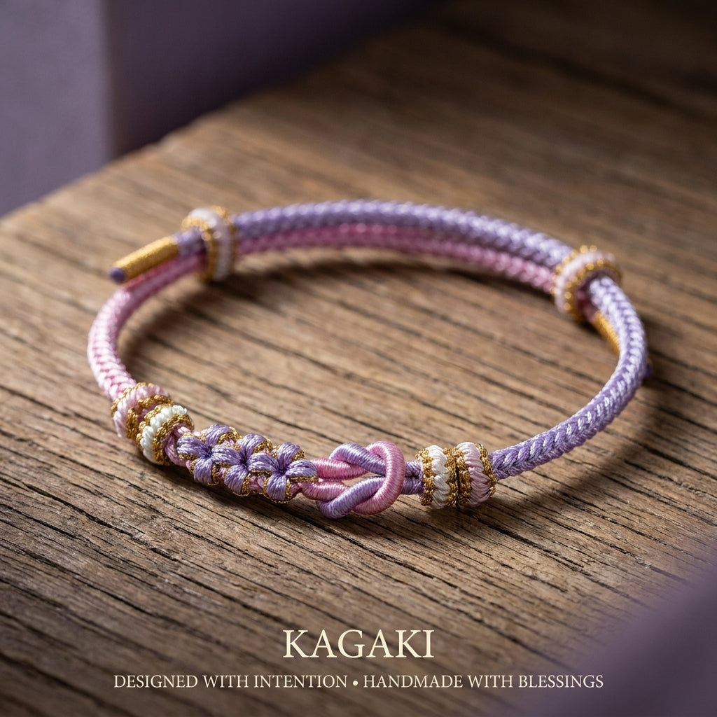 Pair – 双 | Tibetan Double Knot Cord Bracelet