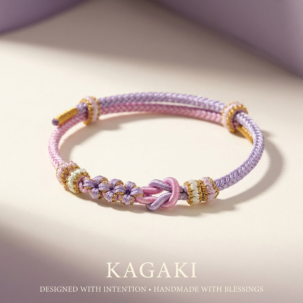 Pair – 双 | Tibetan Double Knot Cord Bracelet