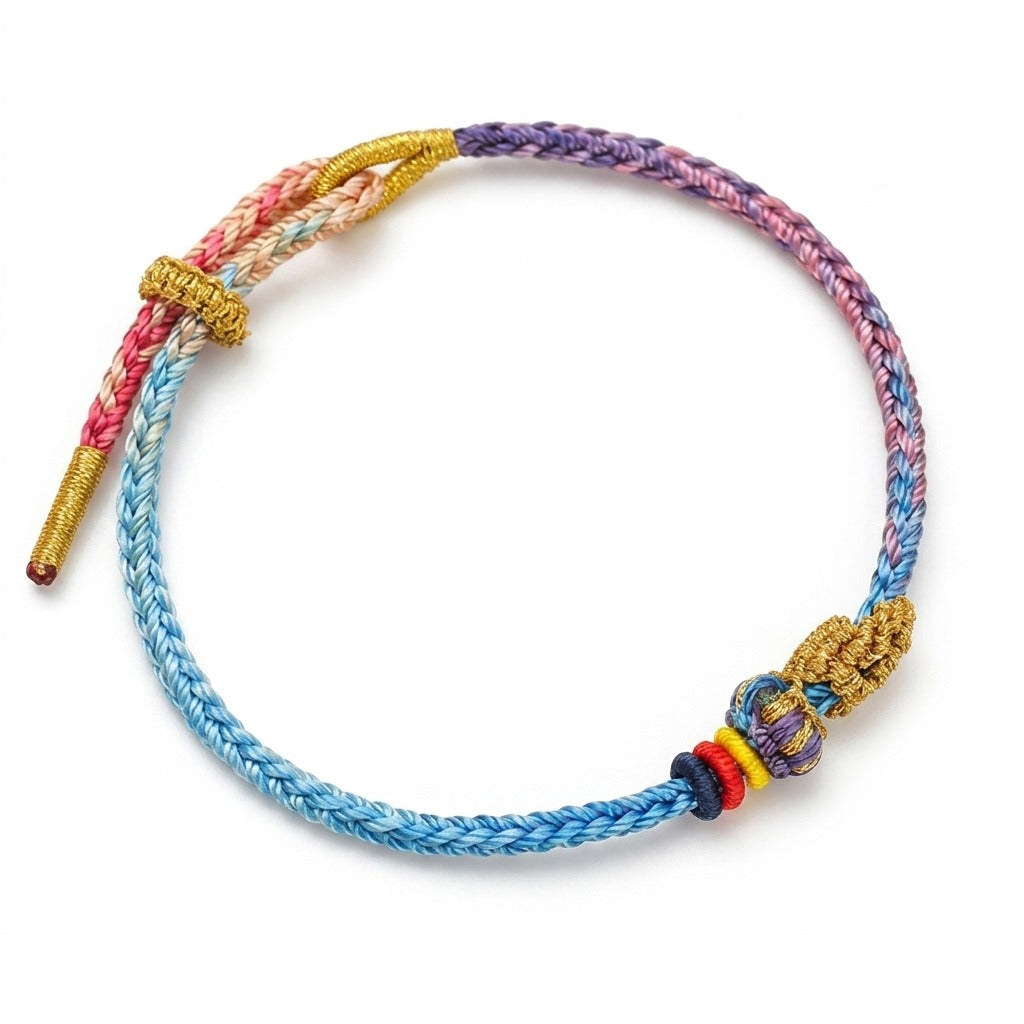 KAGAKI handmade adjustable braided cord bracelet base — Canvas – 描 — Twilight Canvas — primary-per-variant (19/24)