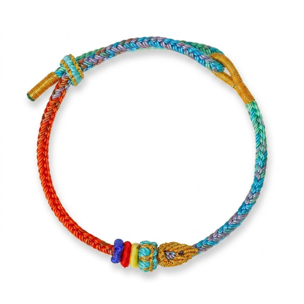 KAGAKI handmade adjustable braided cord bracelet base — Canvas – 描 — Dawn Canvas — primary-per-variant (10/24)