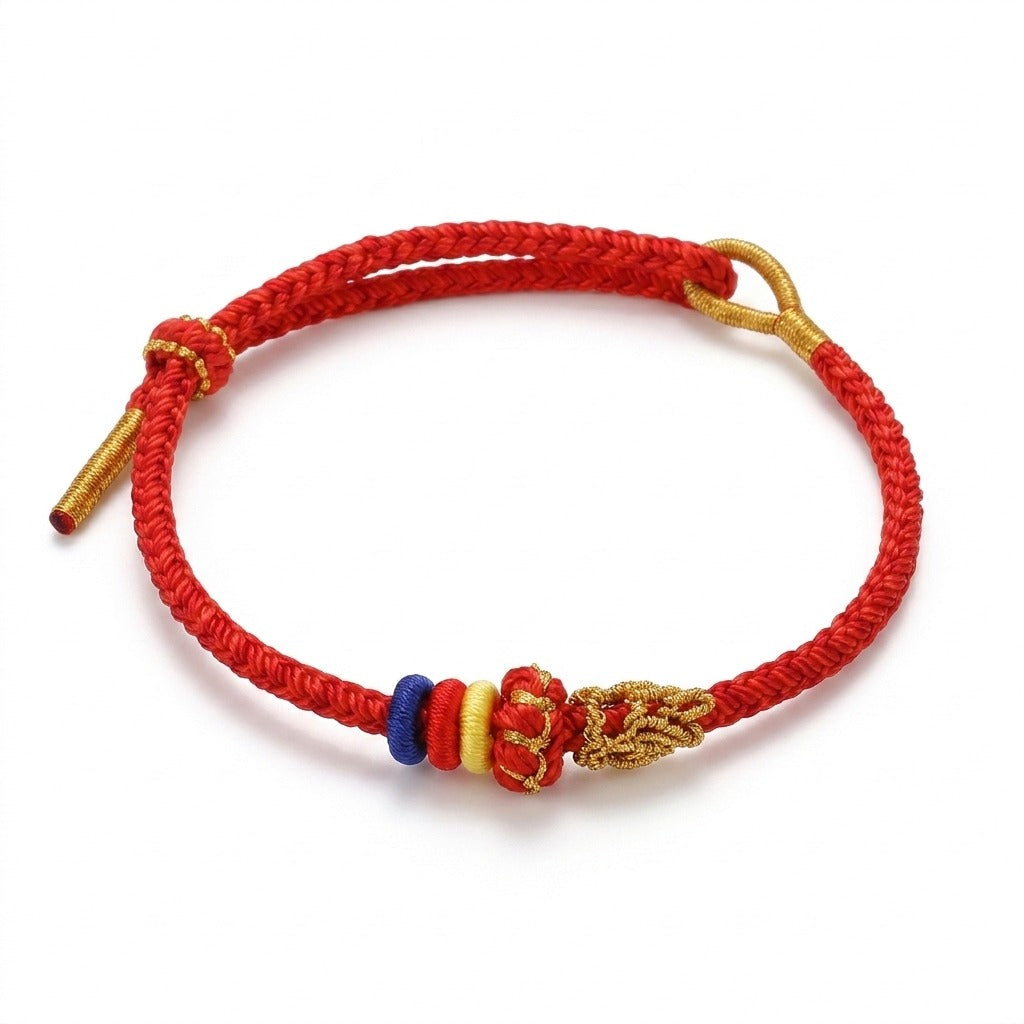 KAGAKI handmade adjustable braided cord bracelet base — Canvas – 描 — Ember Canvas — primary-per-variant (7/24)