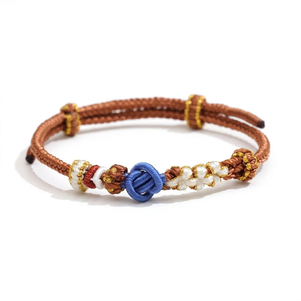 KAGAKI Haze Loam Steady earth and mist meditation cord, main product view (white background), meditation daily ritual