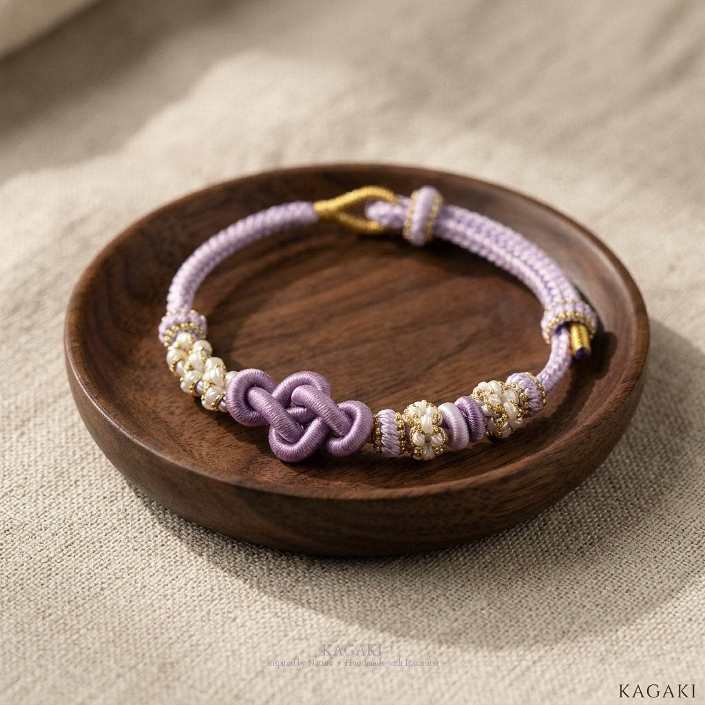KAGAKI Quintet Quiet Roots five moments infinity knot meditation, studio view, meditation daily ritual