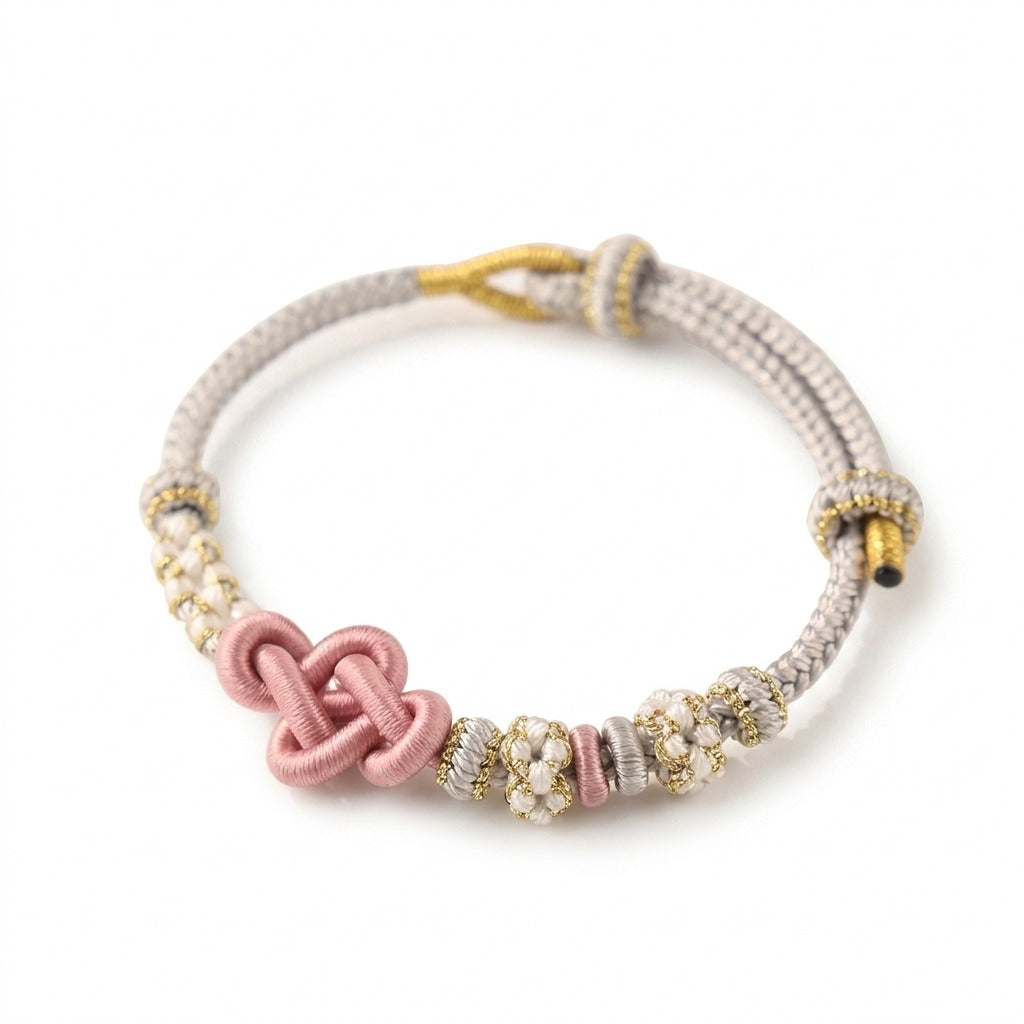 KAGAKI Quintet Slow Bloom five moments infinity knot meditation, main product view (white background), meditation daily ri...