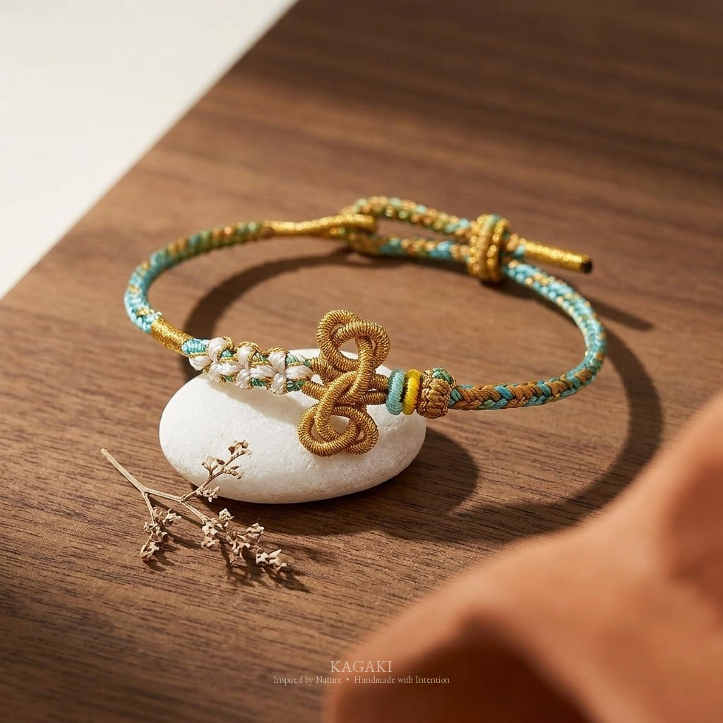 KAGAKI handmade gradient meditation cord bracelet — Verse – 韻 — Mountain Verse — styled-scene-supplemental (11/17)