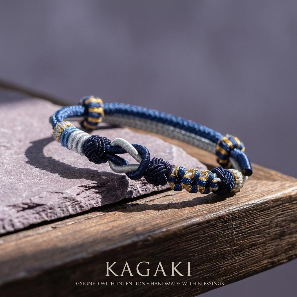 KAGAKI tibetan red string couple bracelet in warm red, main, for meditation and daily intention